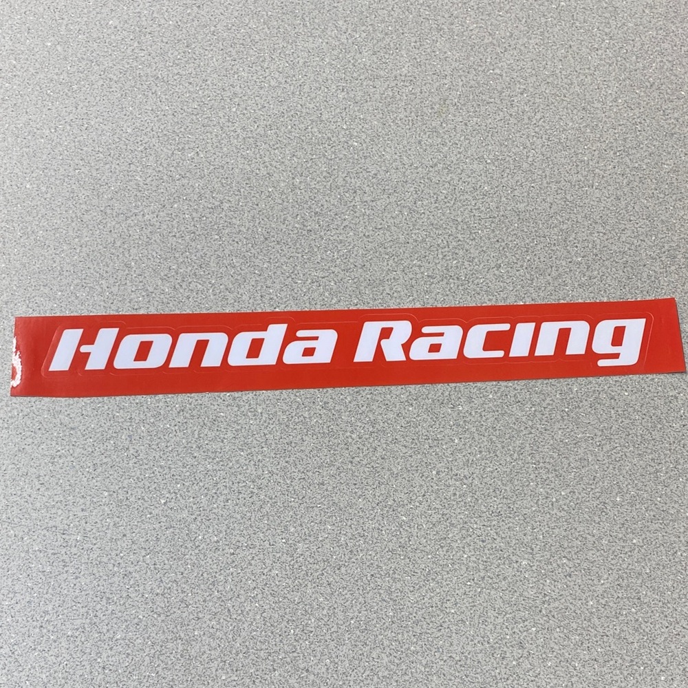 Honda Racing Red Decal Sticker